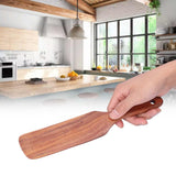 Wooden Frying Spatula Beefsteak Shovel Spurtle Tableware Kitchen Cooking Utensil29x5.5cm