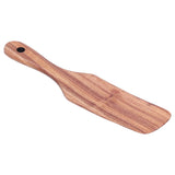 Wooden Frying Spatula Beefsteak Shovel Spurtle Tableware Kitchen Cooking Utensil23.5x5cm - Close-Up Angle