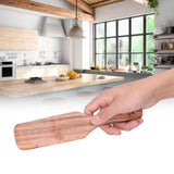 Wooden Frying Spatula Beefsteak Shovel Spurtle Tableware Kitchen Cooking Utensil23.5x5cm