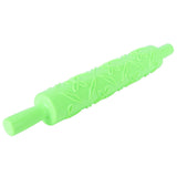 Fondant Cake Rolling Pin Embossing Roller Bakery Cookies Pastry Decorating ToolsSalix Leaf