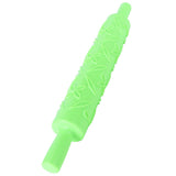 Fondant Cake Rolling Pin Embossing Roller Bakery Cookies Pastry Decorating ToolsSalix Leaf