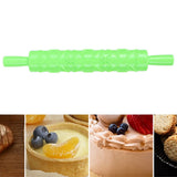 Fondant Cake Rolling Pin Embossing Roller Bakery Cookies Pastry Decorating ToolsSalix Leaf