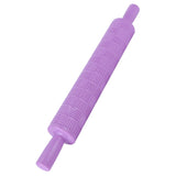 Fondant Cake Rolling Pin Embossing Roller Bakery Cookies Pastry Decorating ToolsGrid - Rear View