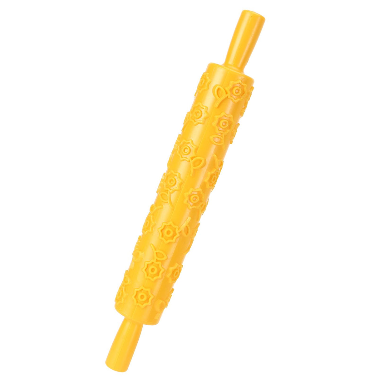 Fondant Cake Embossing Rolling Pin Baking Dough Roller Cookies Biscuits Decorating ToolFlower Pattern