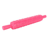 Fondant Cake Embossing Rolling Pin Baking Dough Roller Cookies Biscuits Decorating Tool(FivePointed Star )