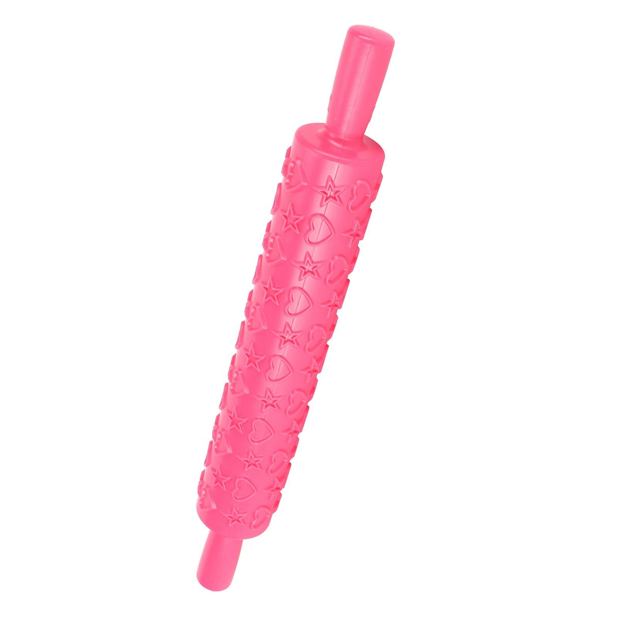 Fondant Cake Embossing Rolling Pin Baking Dough Roller Cookies Biscuits Decorating Tool(FivePointed Star )