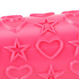 Fondant Cake Embossing Rolling Pin Baking Dough Roller Cookies Biscuits Decorating Tool(FivePointed Star )