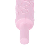 Fondant Rolling Pin Plastic Embossed Roller for Cookies Biscuits Pastry Cake Decoration(HeartShape )