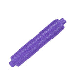 Fondant Rolling Pin Tool Plastic Embossing Roller Baking Pastry Cake Decorating SuppliesPurple Short Handle - Side View