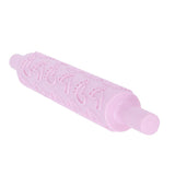 Fondant Rolling Pin Tool Plastic Embossing Roller Baking Pastry Cake Decorating Supplies(Modèle de pieds )