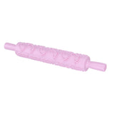 Fondant Rolling Pin Tool Plastic Embossing Roller Baking Pastry Cake Decorating Supplies(Modèle de pieds )