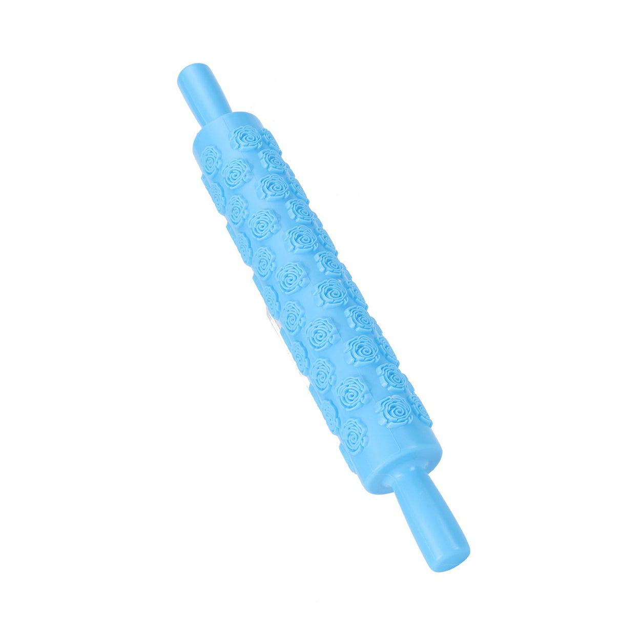 Fondant Rolling Pin Tool Plastic Embossing Roller Baking Pastry Cake Decorating SuppliesRose Pattern