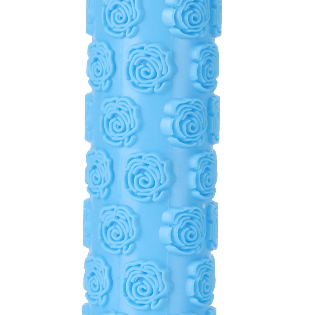 Fondant Rolling Pin Tool Plastic Embossing Roller Baking Pastry Cake Decorating SuppliesRose Pattern
