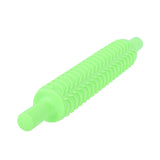 Fondant Rolling Pin Tool Plastic Embossing Roller Baking Pastry Cake Decorating SuppliesLeaves Pattern