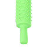 Fondant Rolling Pin Tool Plastic Embossing Roller Baking Pastry Cake Decorating SuppliesLeaves Pattern - Extra Image