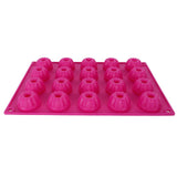 Rose Red Silicone Cake Mold DIY NonStick Pastry Baking Mold for Baking Cake