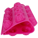 Rose Red Silicone Cake Mold DIY NonStick Pastry Baking Mold for Baking Cake