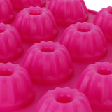Rose Red Silicone Cake Mold DIY NonStick Pastry Baking Mold for Baking Cake - Extra Image