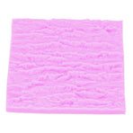 Tree Bark Texture Silicone Mold Cake Fondant Lace Mold Imprint Mat Decorating SuppliesPink