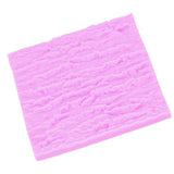 Tree Bark Texture Silicone Mold Cake Fondant Lace Mold Imprint Mat Decorating SuppliesPink