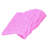 Tree Bark Texture Silicone Mold Cake Fondant Lace Mold Imprint Mat Decorating SuppliesPink