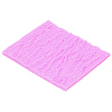 Tree Bark Texture Silicone Mold Cake Fondant Lace Mold Imprint Mat Decorating SuppliesPink
