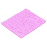 Tree Bark Texture Silicone Mold Cake Fondant Lace Mold Imprint Mat Decorating SuppliesPink - Extra Image