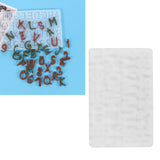 DIY Casting Mold English Alphabet Number Cookies Molds Cake Jewelry Keychain Decoration - Extra Image