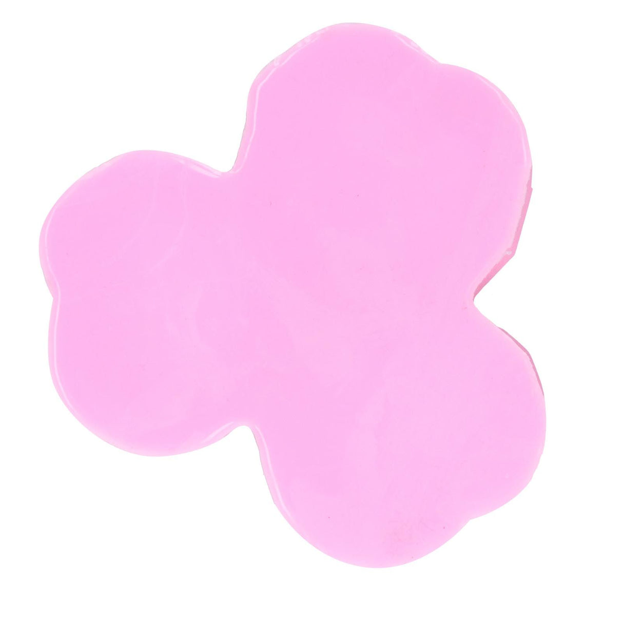 3 Cavity HeartShaped Rose Soap Mold Silicone Cake Fondant Decoration Utensils(Pink )