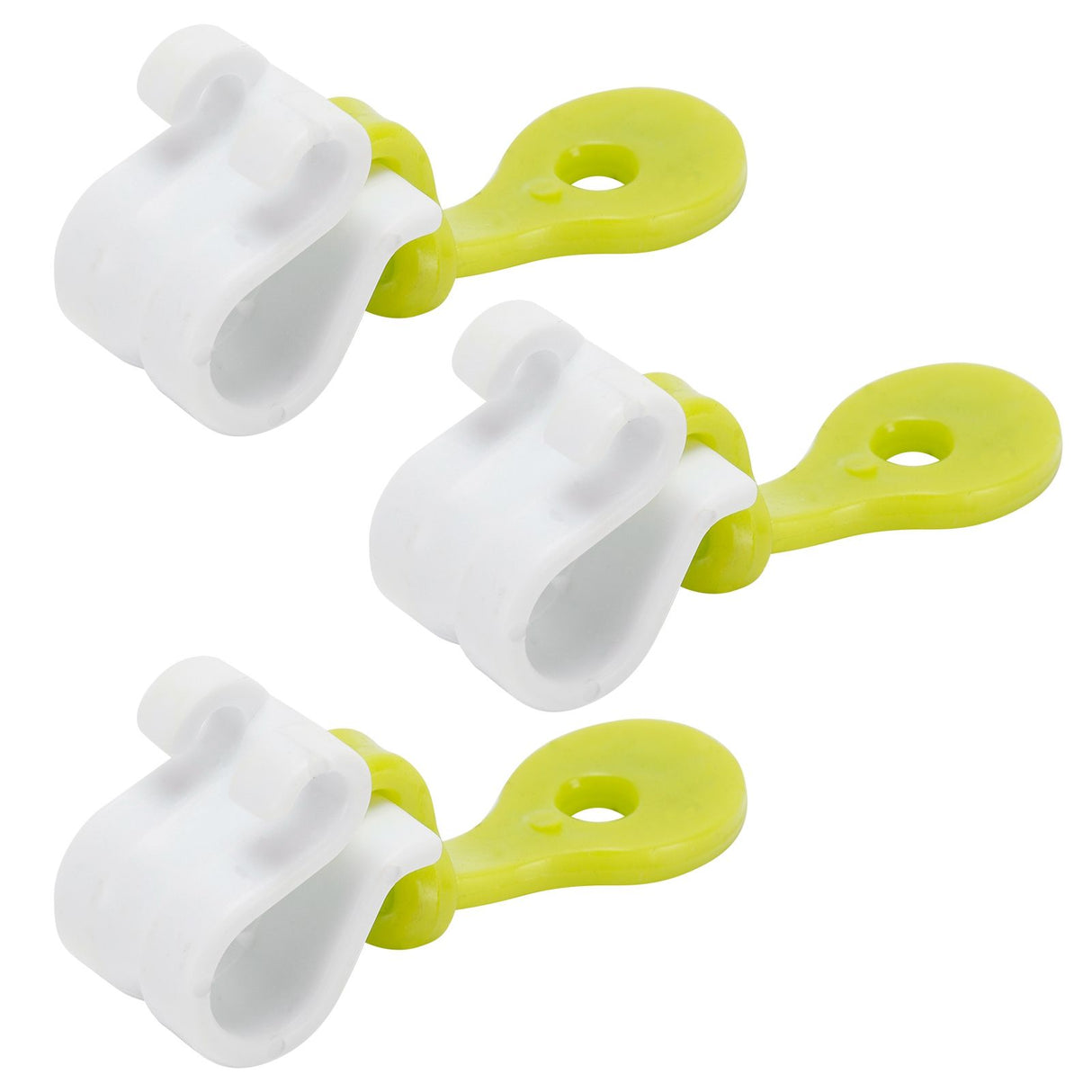 3Pcs Pastry Bag Clips Reusable Icing Bag Tie Buckles Fondant Cake Decorating Tool