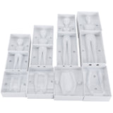 People Shaped Cake Figure Mold Body Model DIY Baking Fondant Cake Molds Decorating Tools - Top-Down View