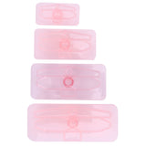4Pcs/Set Baking Mold Bowknot‑Shaped Mould Cookies Fondant Cake Paste Dessert Decoration