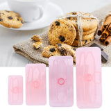 4Pcs/Set Baking Mold Bowknot‑Shaped Mould Cookies Fondant Cake Paste Dessert Decoration