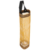 Hanging Garbage Bag Storage Holder Dispenser Grocery Bag Container Kitchen OrganizerYellow L