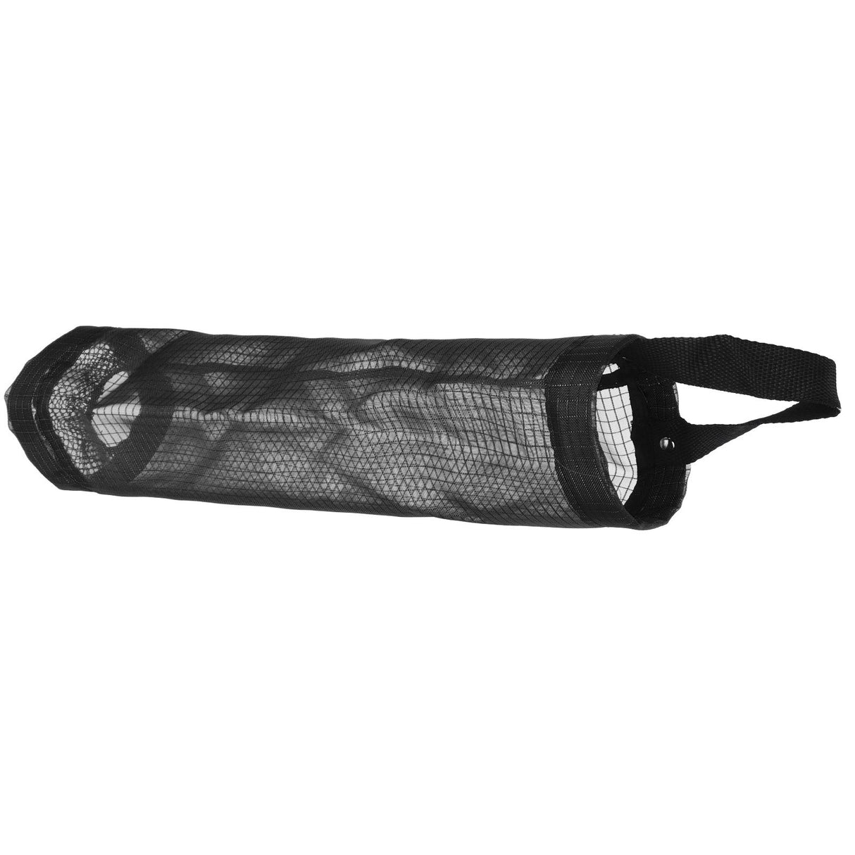 Hanging Garbage Bag Storage Holder Dispenser Grocery Bag Container Kitchen OrganizerBlack L