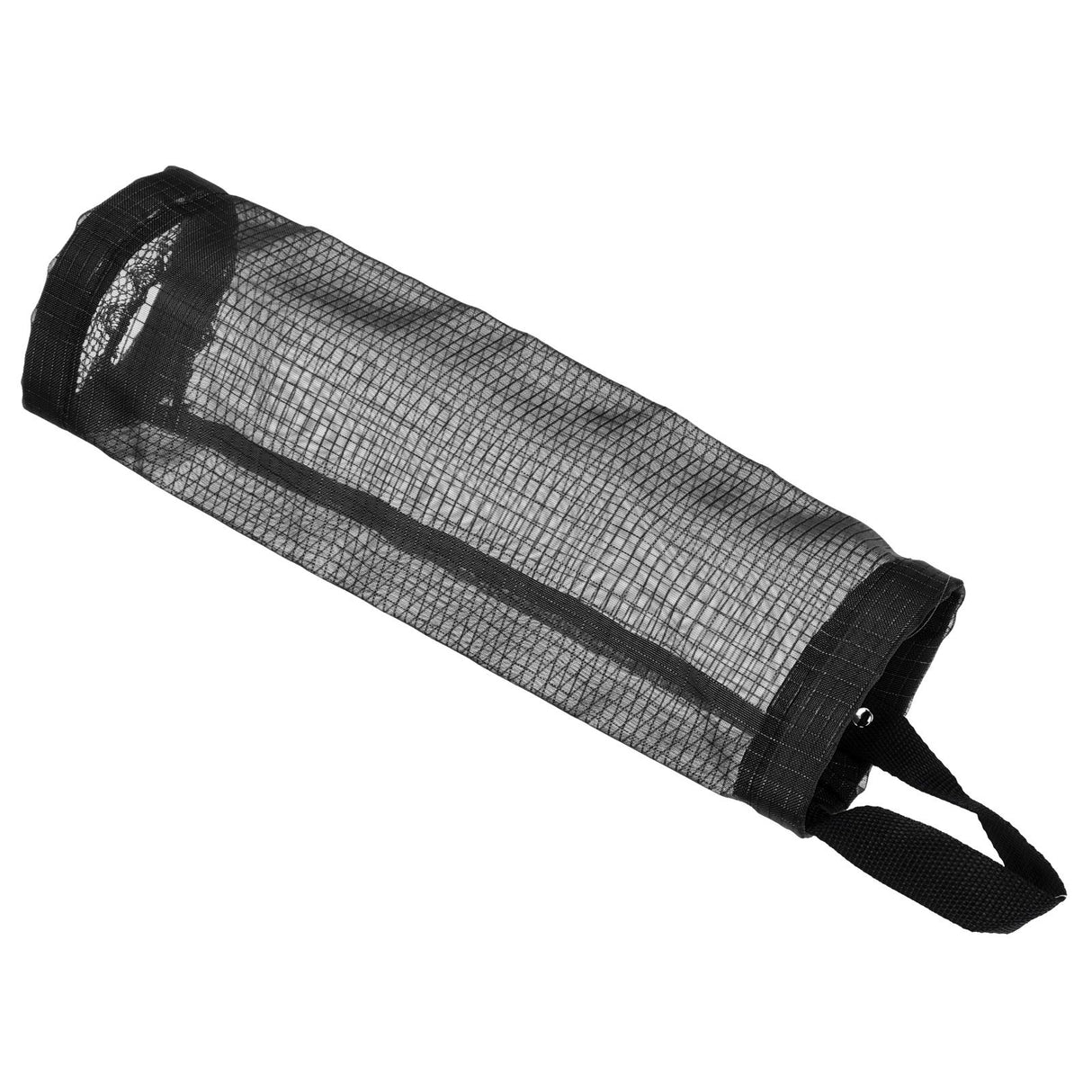 Hanging Garbage Bag Storage Holder Dispenser Grocery Bag Container Kitchen OrganizerBlack L