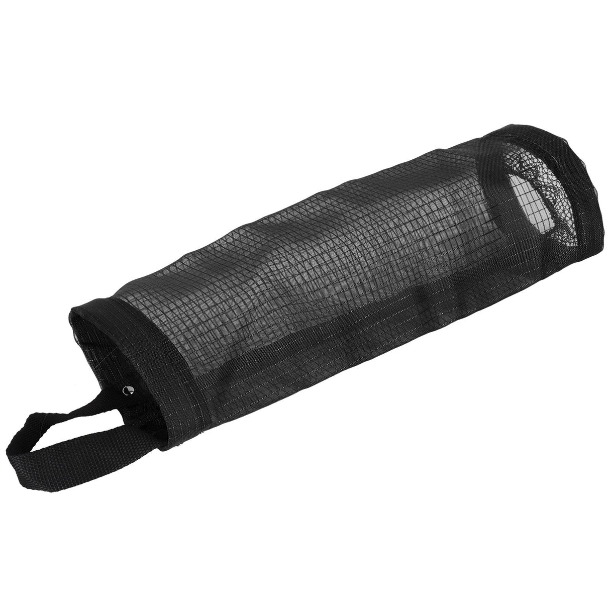 Hanging Garbage Bag Storage Holder Dispenser Grocery Bag Container Kitchen OrganizerBlack L