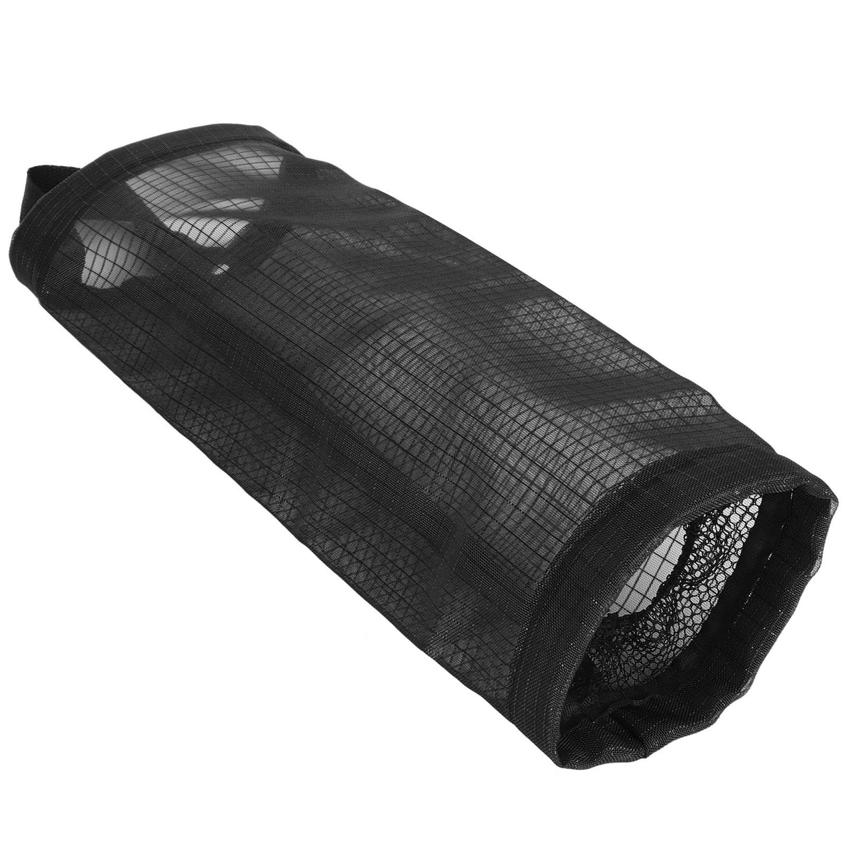 Hanging Garbage Bag Storage Holder Dispenser Grocery Bag Container Kitchen OrganizerBlack L