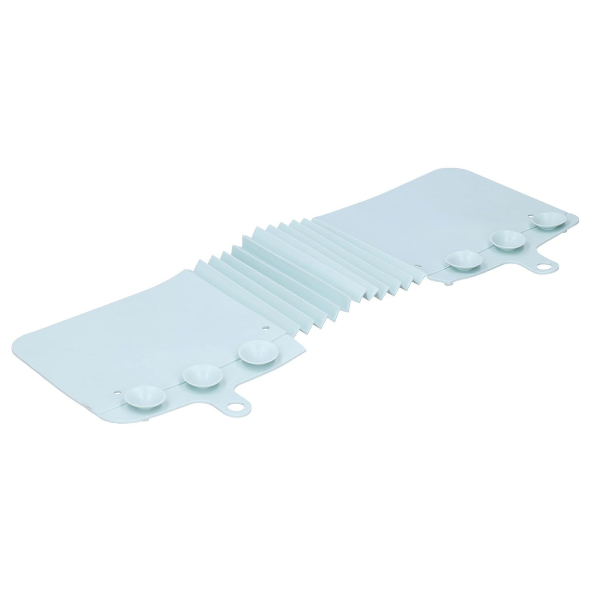 Foldable Sink Splashing Guard with Suction Cups Water Baffle Board Kitchen AccessoryLight Blue