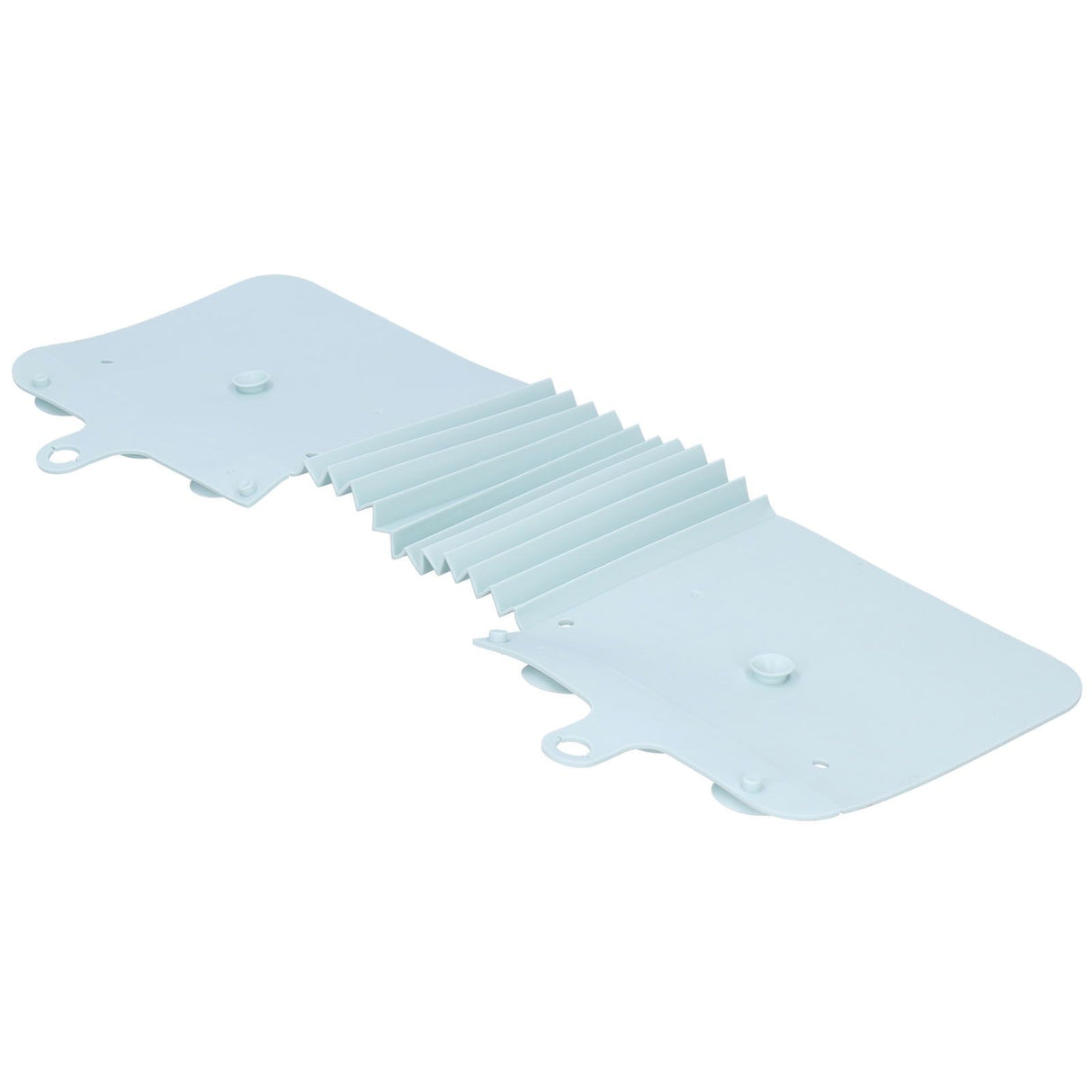 Foldable Sink Splashing Guard with Suction Cups Water Baffle Board Kitchen AccessoryLight Blue