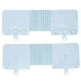 Foldable Sink Splashing Guard with Suction Cups Water Baffle Board Kitchen AccessoryLight Blue