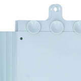 Foldable Sink Splashing Guard with Suction Cups Water Baffle Board Kitchen AccessoryLight Blue