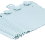 Foldable Sink Splashing Guard with Suction Cups Water Baffle Board Kitchen AccessoryLight Blue - Extra Image