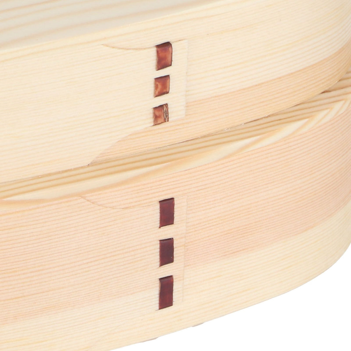Lunch Box Set Japanese Style Wooden Food Storage Container for Students Workers 19x10x9.5cmWood Color