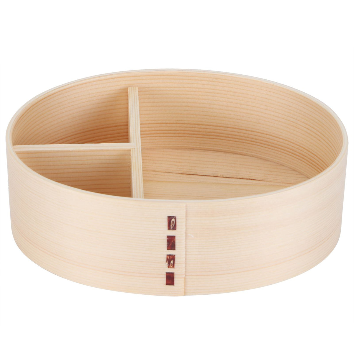 17.5x13.5cm Lunch Box Wooden Bento Box Portable Food Container for Students WorkerWood Color