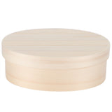 17.5x13.5cm Lunch Box Wooden Bento Box Portable Food Container for Students WorkerWood Color