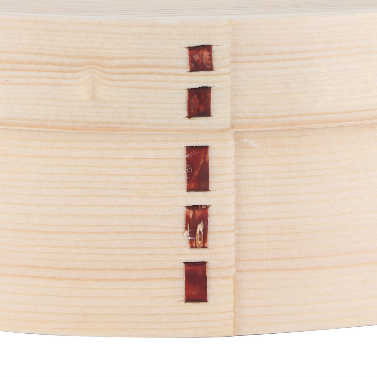 17.5x13.5cm Lunch Box Wooden Bento Box Portable Food Container for Students WorkerWood Color