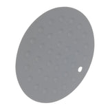 Round Shape Silicone Pad Kitchen AntiScald Insulation Dish Placemat for Kitchen Home(Dark Gray ) - Extra Image