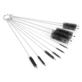10Pcs Coffee Machine Brush Cleaner Stainless Steel Nylon Bottle Cleaning Brush Set
