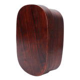 Wooden Lunch Box Portable Food Container Tablewares for Home Office Picnic CampingPainted